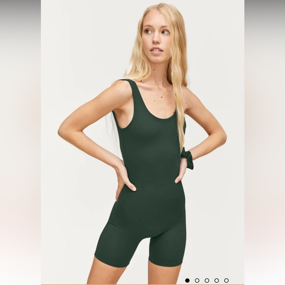 girlfriend collective Pants - Girlfriend collective bike unitard